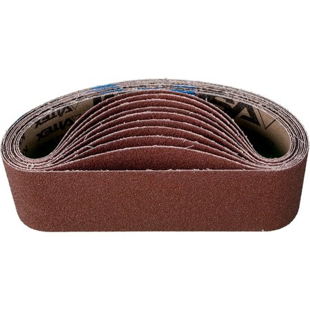 PFERD Coated Belt, Al/Oxd, 3"x24", 40 Grit, Coated, 3" W, 24" L, 40 Grit, Aluminum Oxide 49250